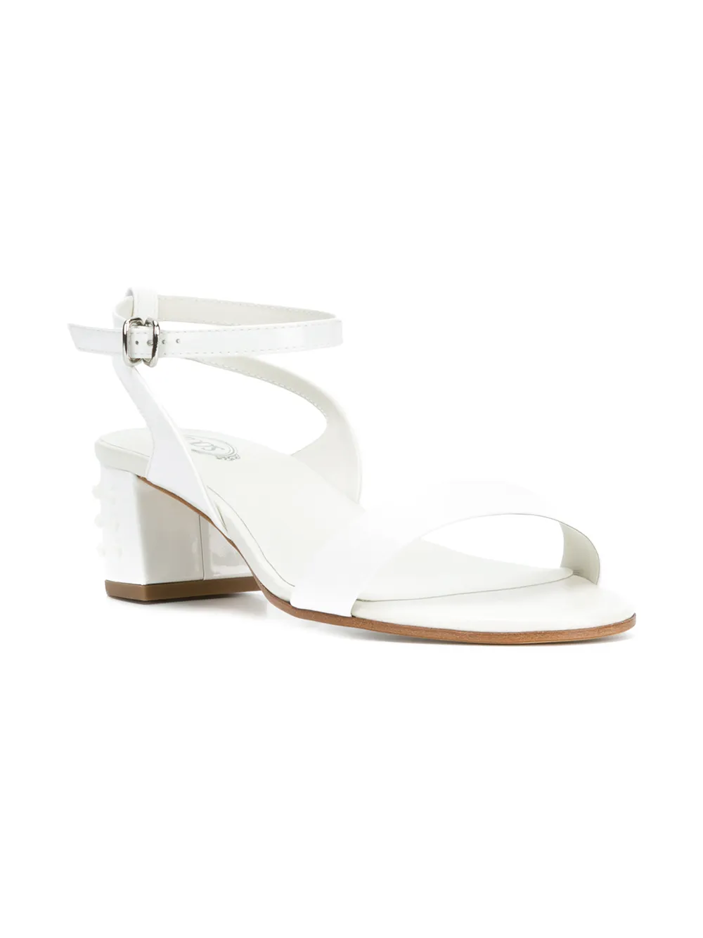 Tod's stud detail block-heel sandals | Sandalias con tacón | Image 2