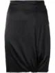 Image 1 of Giorgio Armani Pre-Owned gathered detail fitted skirt