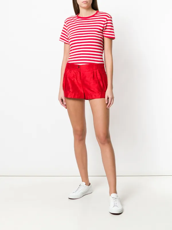 armani shorts and top