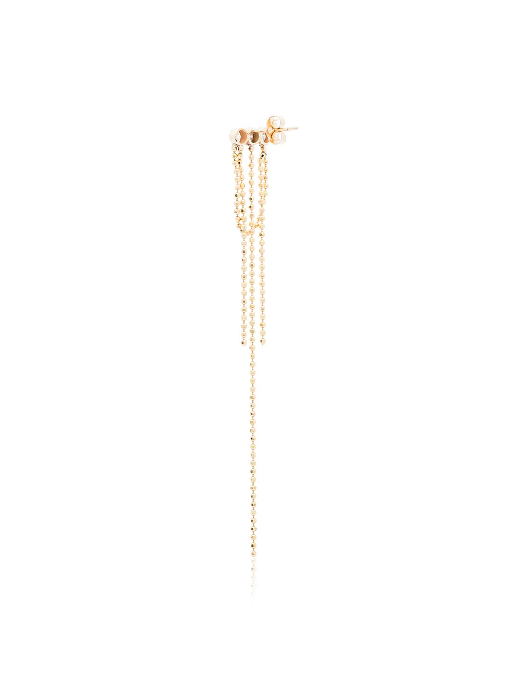 фото Xiao wang 14k yellow gold elements diamond earrings