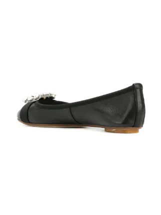 buckle ballerina shoes展示图