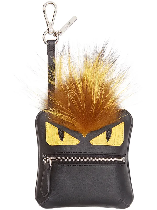 Fendi Bag Bugs Coin Purse Charm Farfetch Fendi Bag Bugs Coin Purse Charm Farfetch