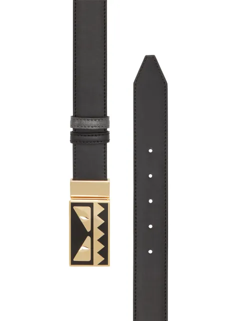 Fendi crossed belt straps dress in black Clearance