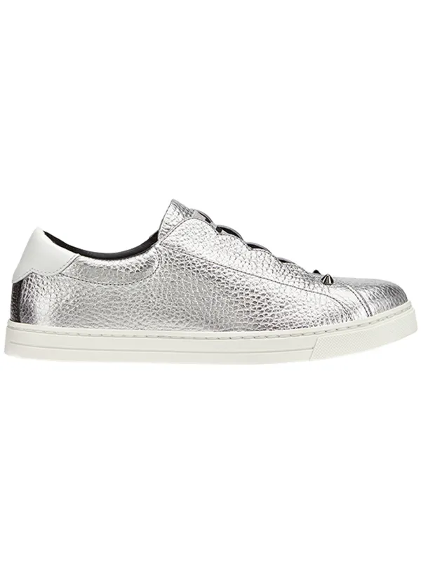 fendi silver sneakers