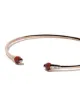 Pomellato 18kt rose gold M'ama Non M'ama garnet & diamond cuff