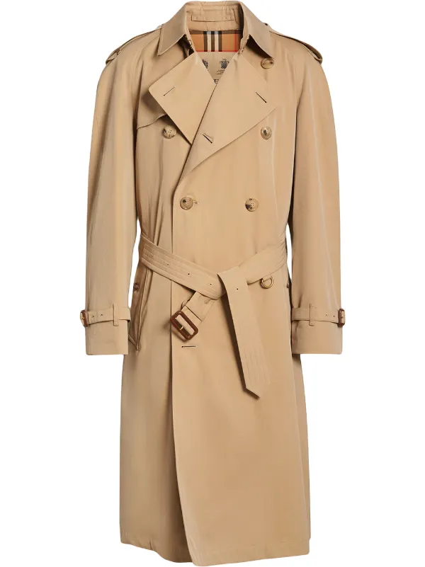 burberry coat mens brown