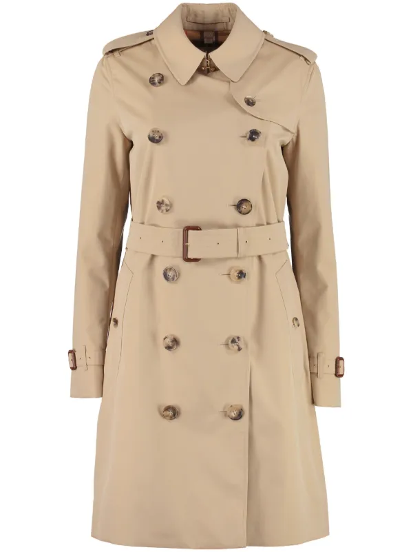 Burberry Kensington Heritage Trench Coat Neutrals FARFETCH BE