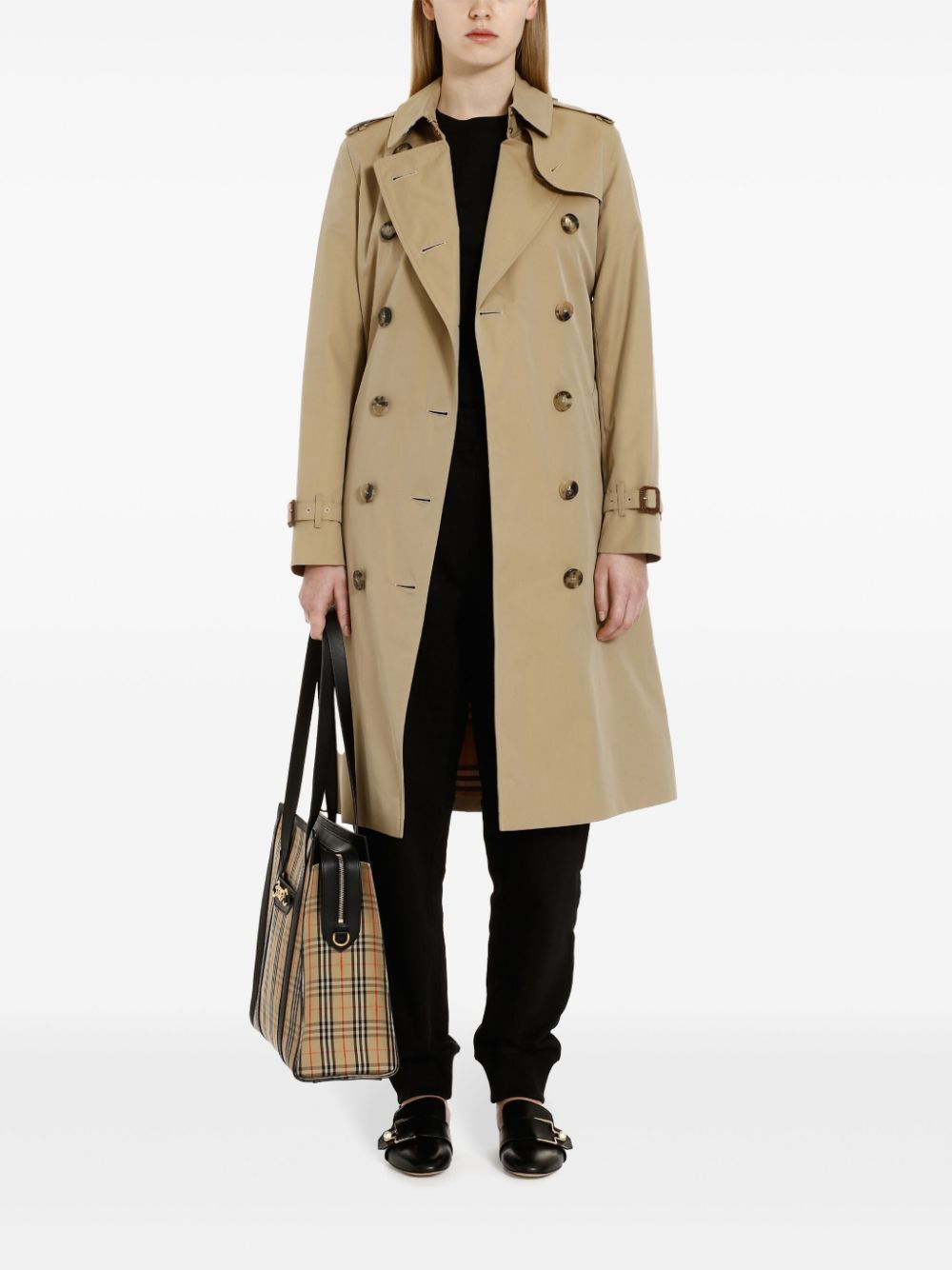 Affordable Burberry Kensington trench coat Women