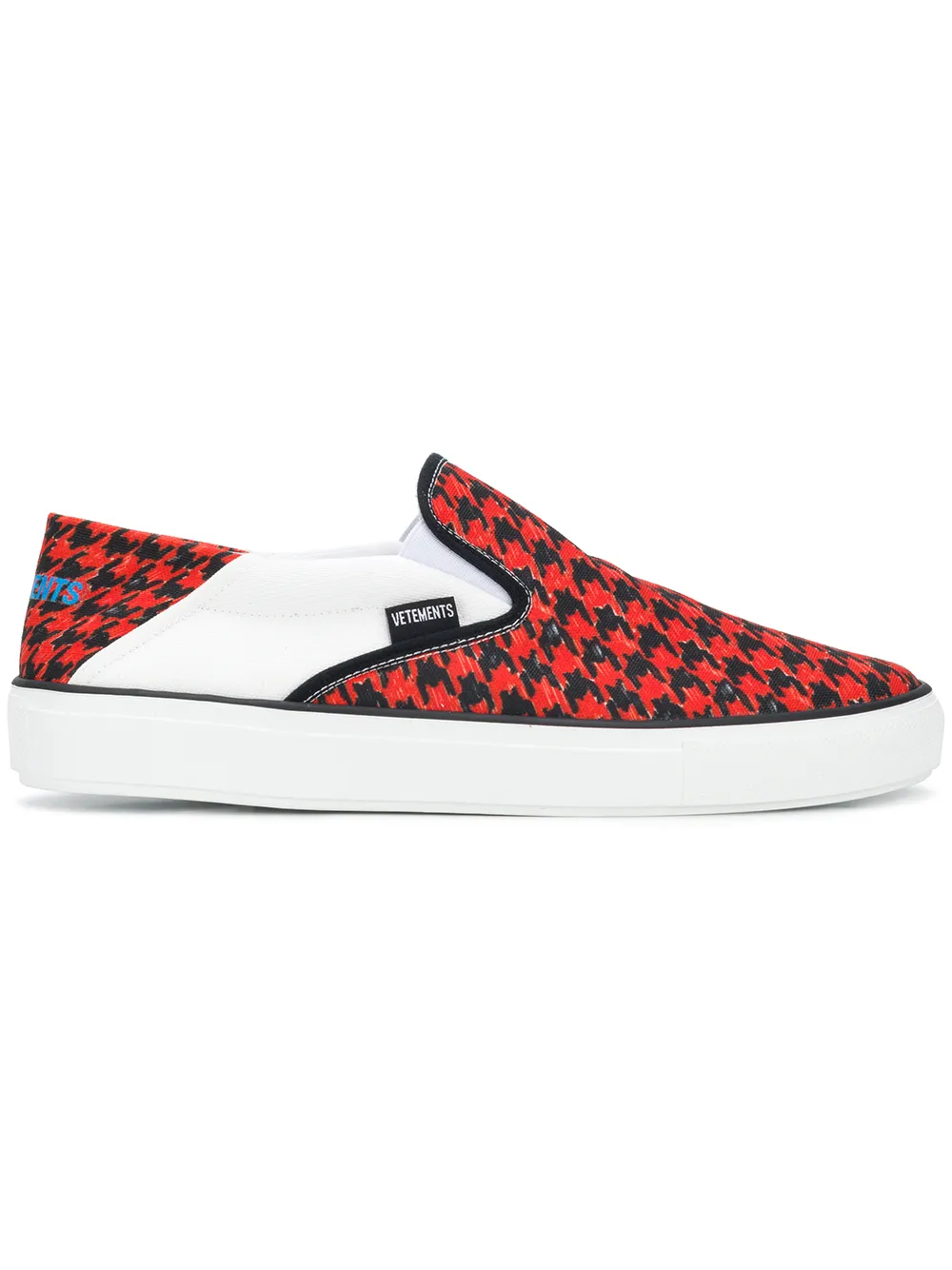 VETEMENTS Babouche slip-on sneakers Rood