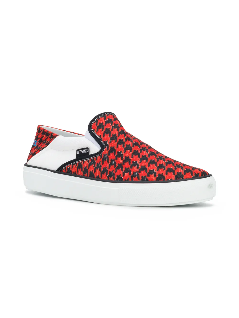 VETEMENTS Babouche slip-on sneakers Rood