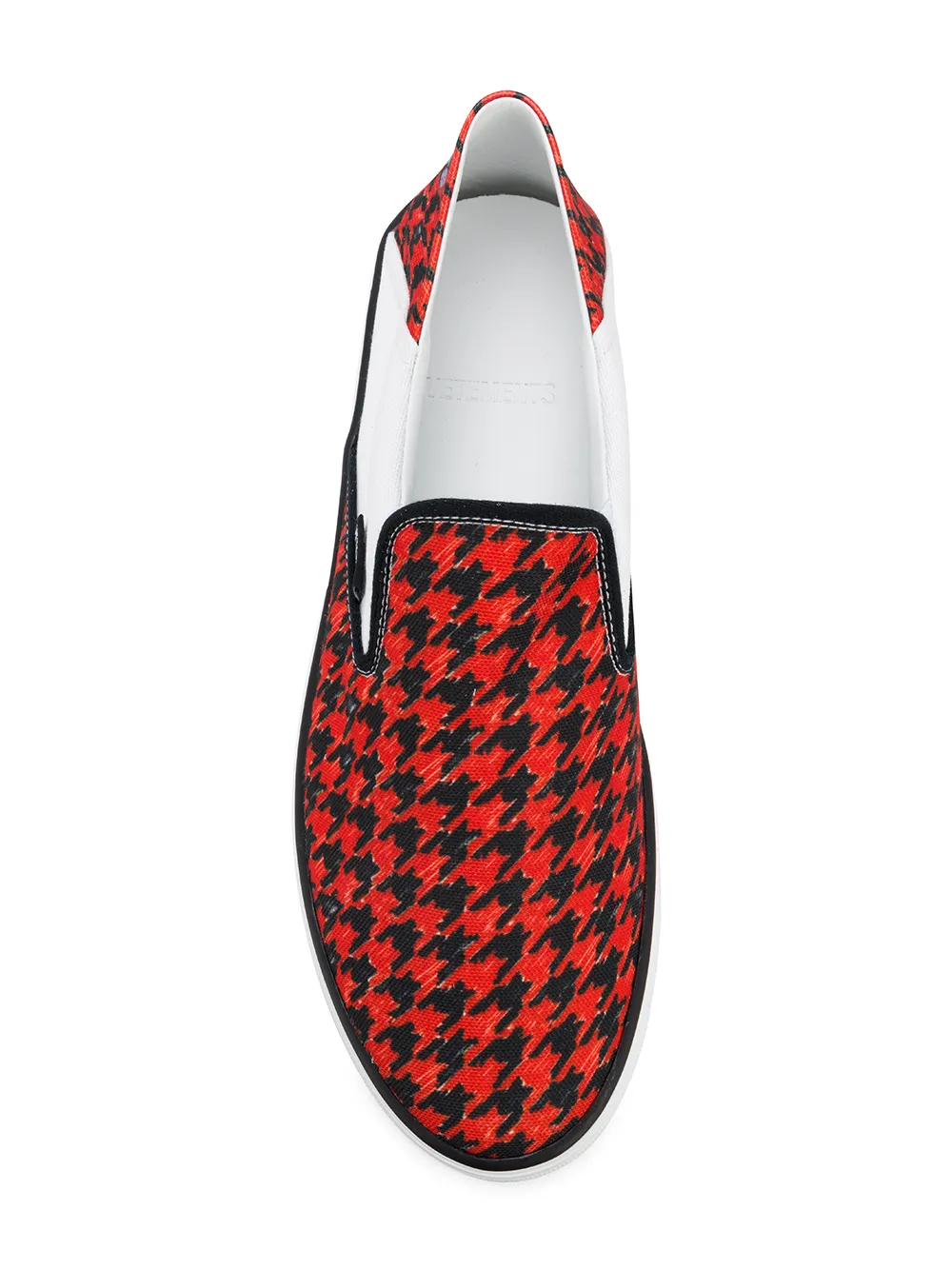VETEMENTS Babouche slip-on sneakers Rood
