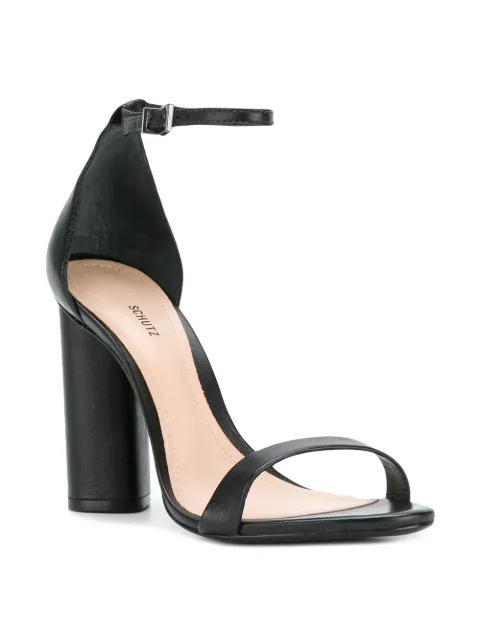 SCHUTZ SCHUTZ BLOCK HEEL SANDALS - BLACK,S204350007001512929659