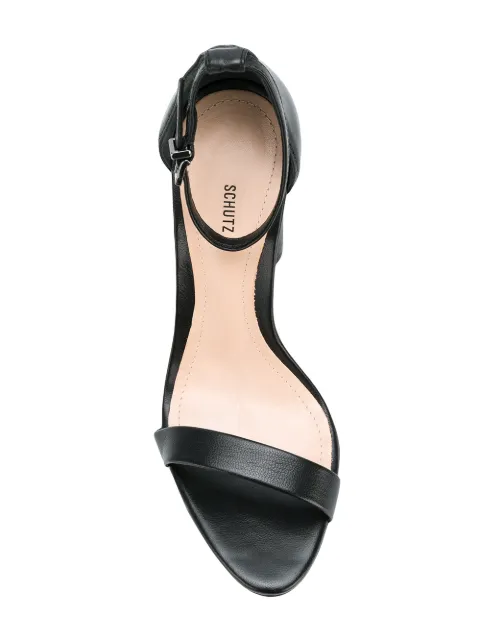 SCHUTZ SCHUTZ BLOCK HEEL SANDALS - BLACK,S204350007001512929659