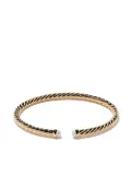 David Yurman 18kt yellow gold Modern Cablespira bracelet (4mm)