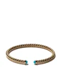 David Yurman 18kt yellow gold Modern Cablespira bracelet (4mm)