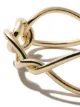 David Yurman 18kt yellow gold Continuance bold bangle