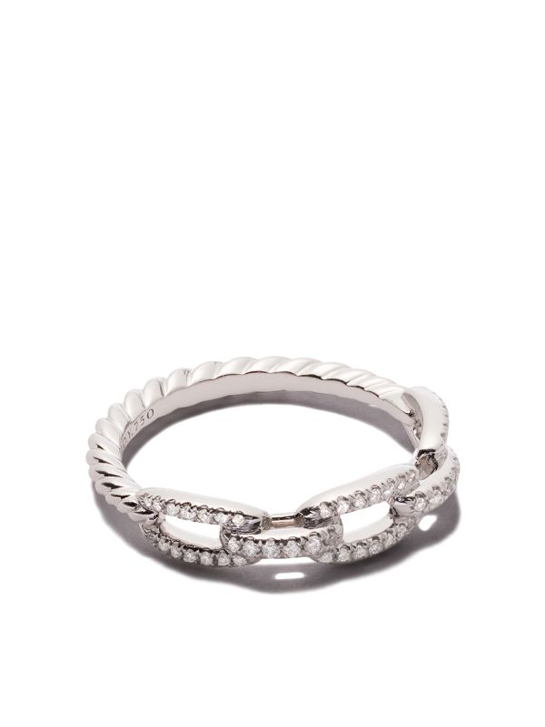 diamond chain link ring