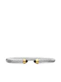 David Yurman 14kt yellow gold and sterling silver Classic Cable bracelet (5mm)