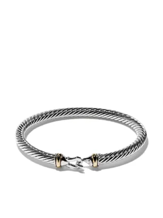 David Yurman Cable Buckle Bracelet Farfetch David Yurman Cable Buckle Bracelet