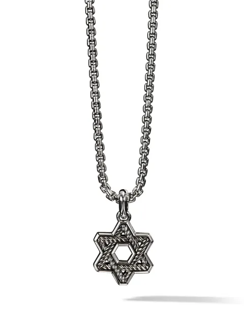 David Yurman Cable Star Of David Pendant