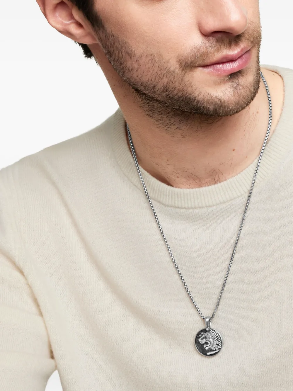 David Yurman sterling silver Petrvs Lion amulet (35mm) | Image 2