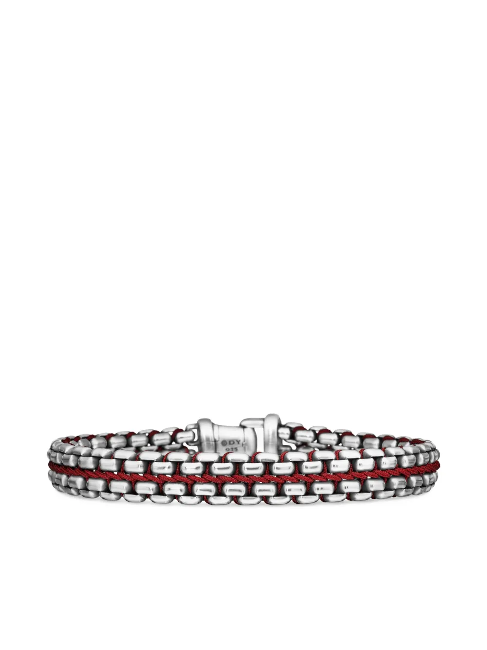 David Yurman sterling silver Woven Box Chain bracelet (12mm) | Silver | Image 1