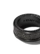 David Yurman Streamline three-row diamond pavé band ring
