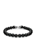 David Yurman sterling silver Spiritual Beads bracelet (8mm) - Black