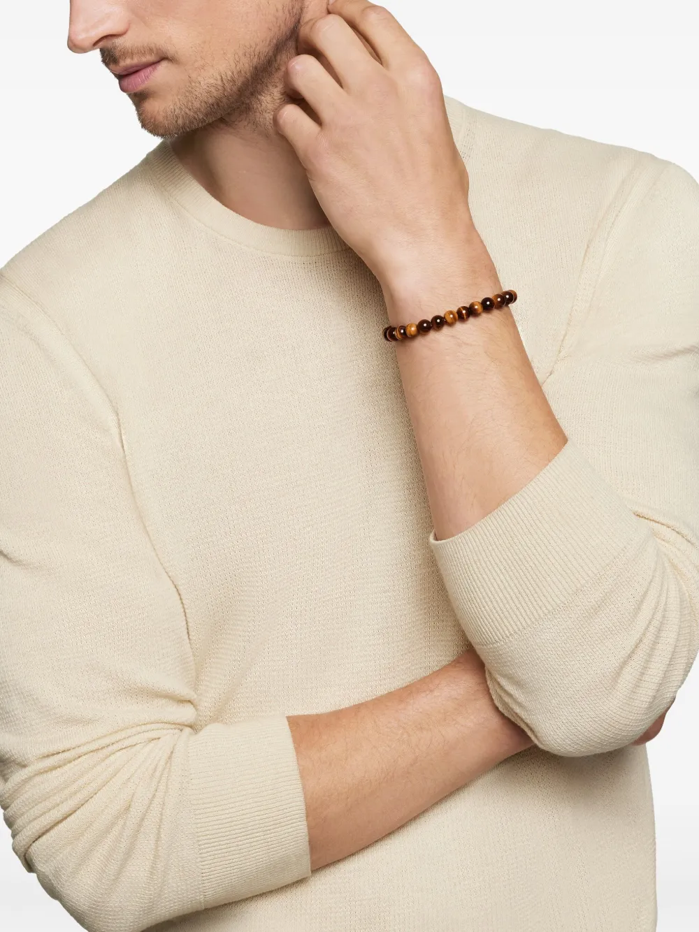 David Yurman sterling silver Spiritual Beads bracelet (8mm) | Image 2