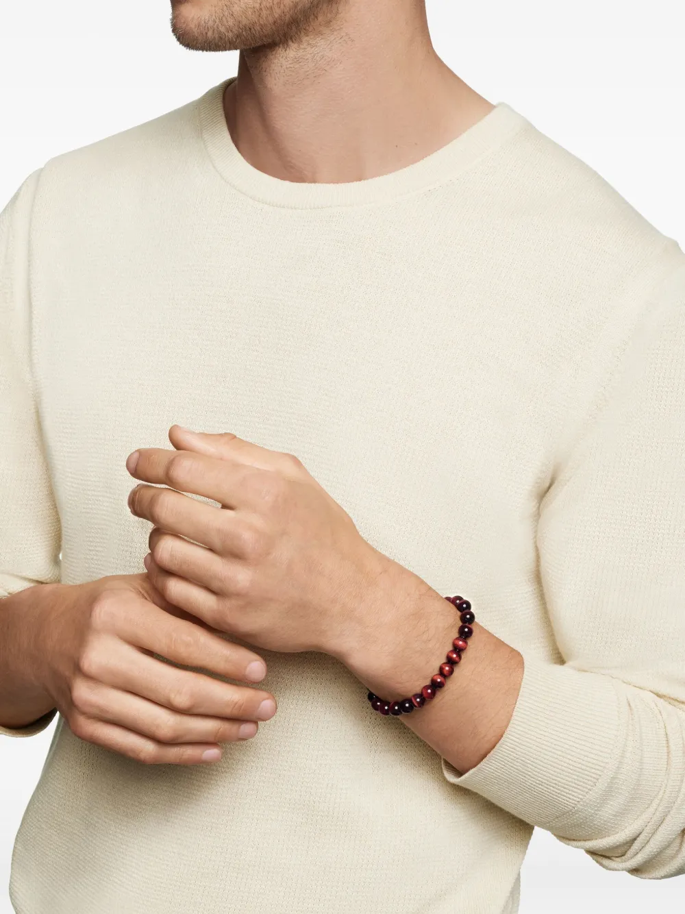 David Yurman sterling silver Spiritual Beads bracelet (8mm) | Image 2