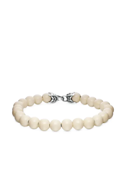 David Yurman sterling silver Spiritual Beads bracelet (8mm)