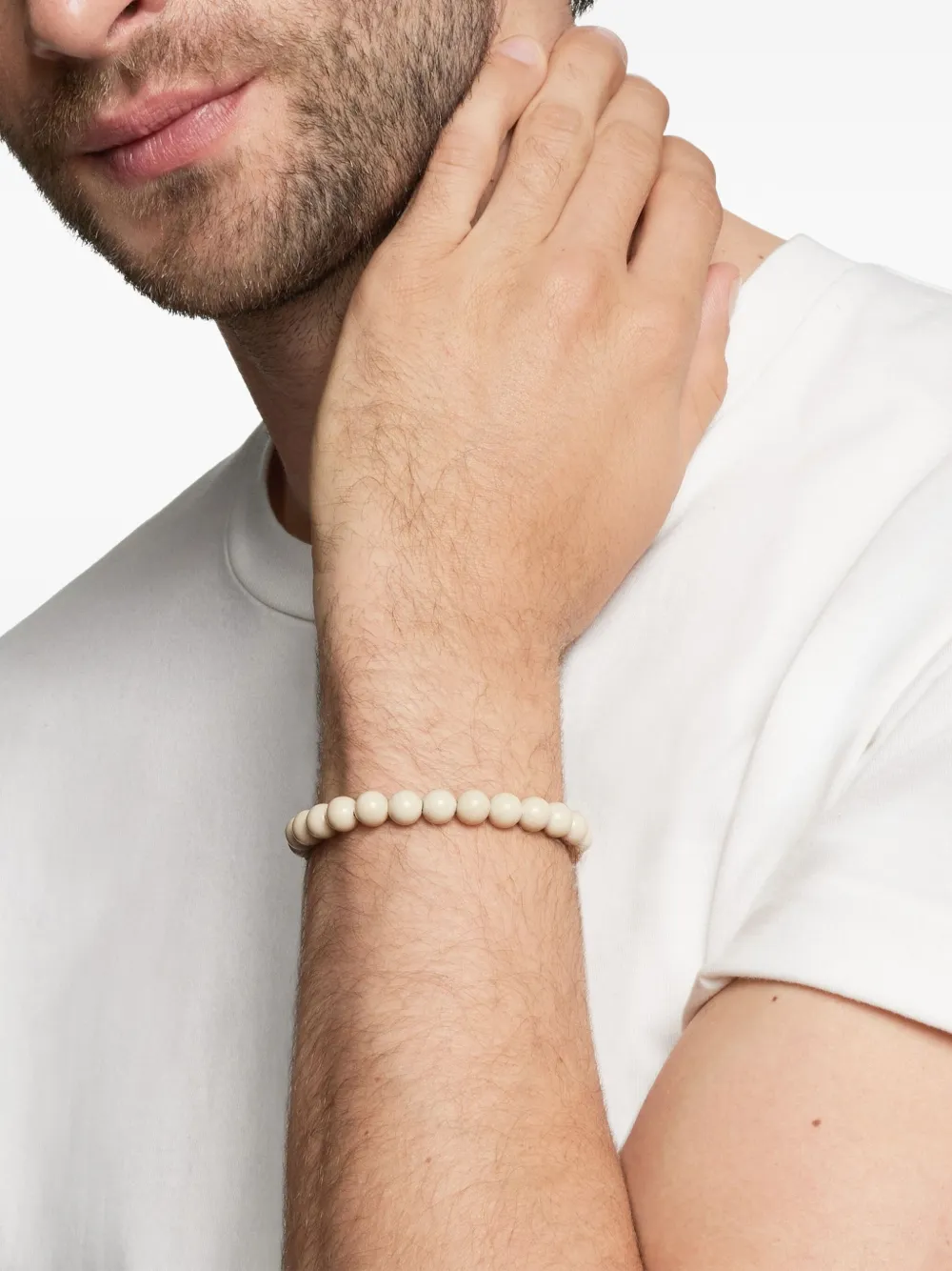 David Yurman sterling silver Spiritual Beads bracelet (8mm) | Image 2