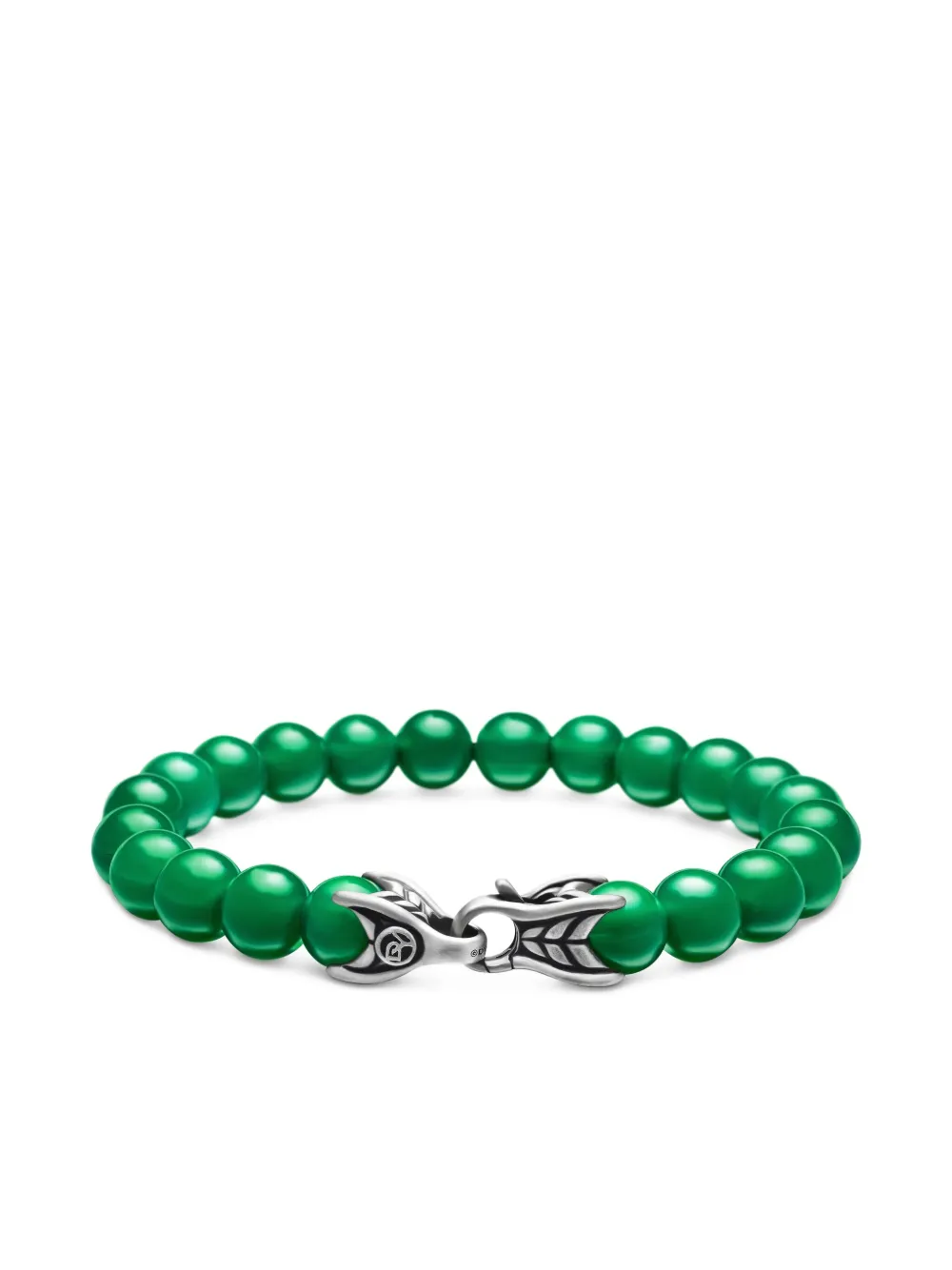 David Yurman Sterling Silver Spiritual Beads Bracelet (8mm