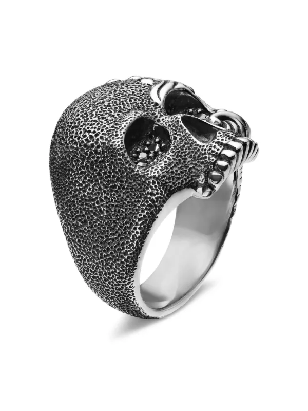 レア　David Yurman 925 ダイヤモンド　天然プラシオライト　リング David Yurman Sterling Silver Smoky Quartz Albion Diamond