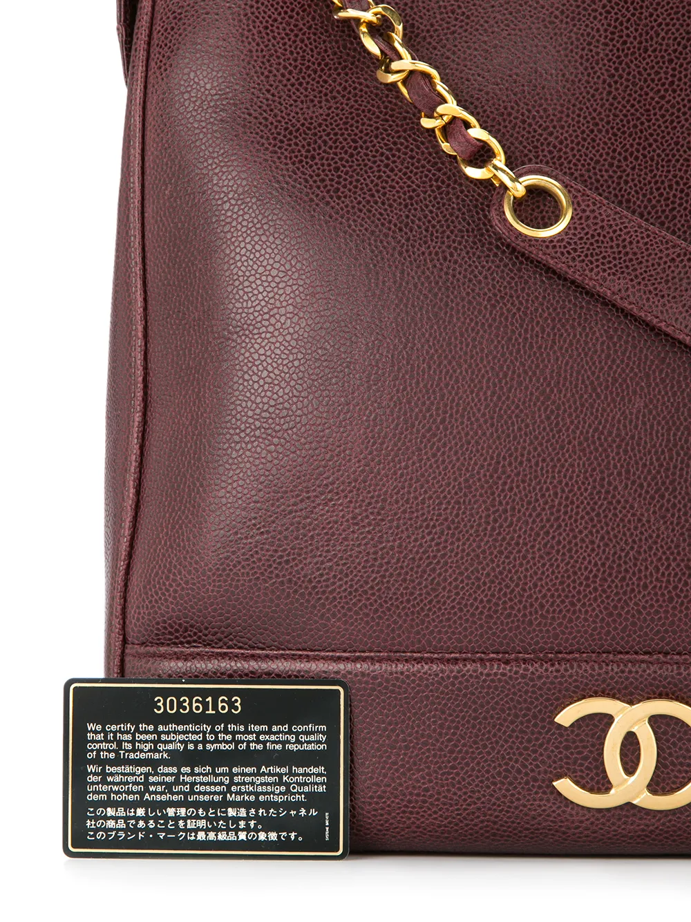 CHANEL PreOwned CC Logo Shoulder Bag Farfetch