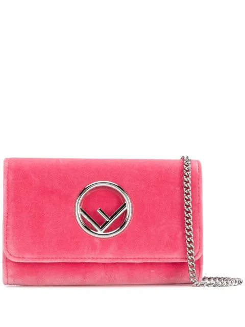 pink fendi wallet