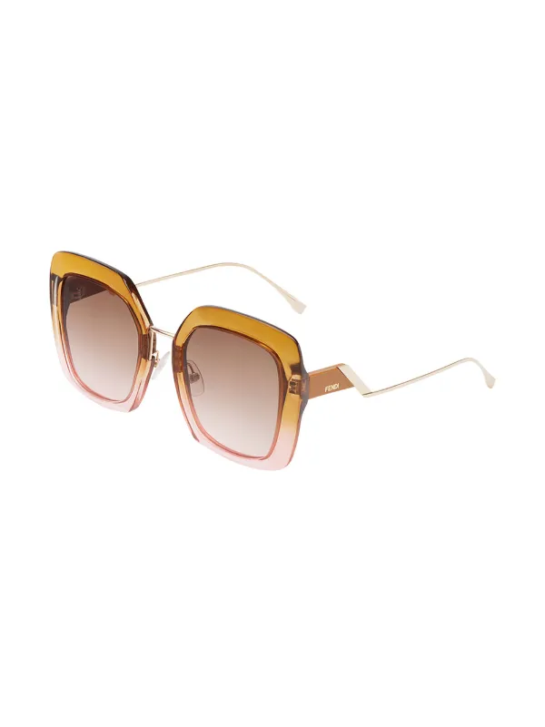 Shine Eyewear Tropical Sunglasses Farfetch Fendi BWCoedxr
