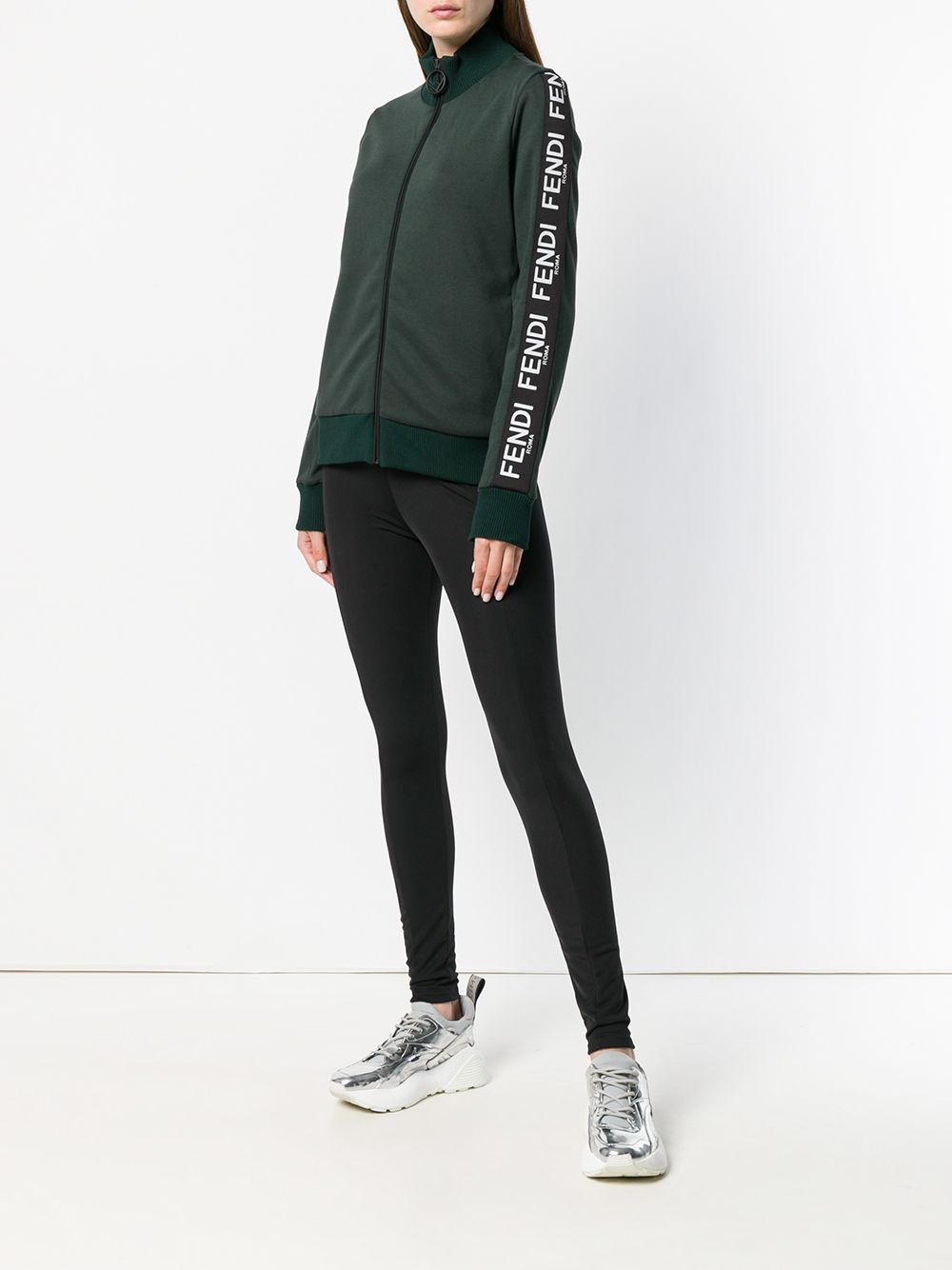 фото Fendi облегающие леггинсы с логотипом