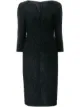 Image 1 of Talbot Runhof midi jacquard dress