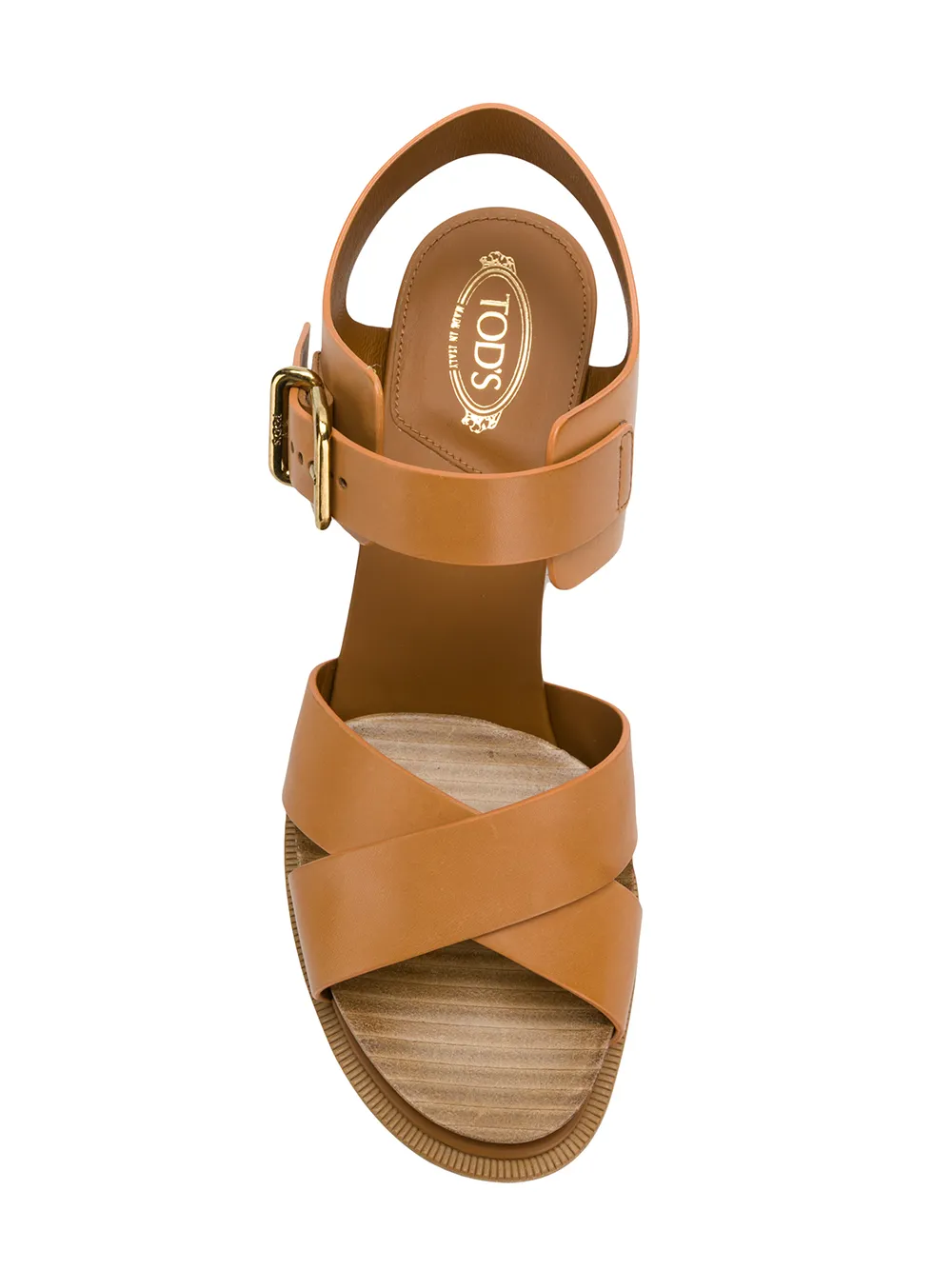 Tod's hardloopschoenen met blokhak Bruin