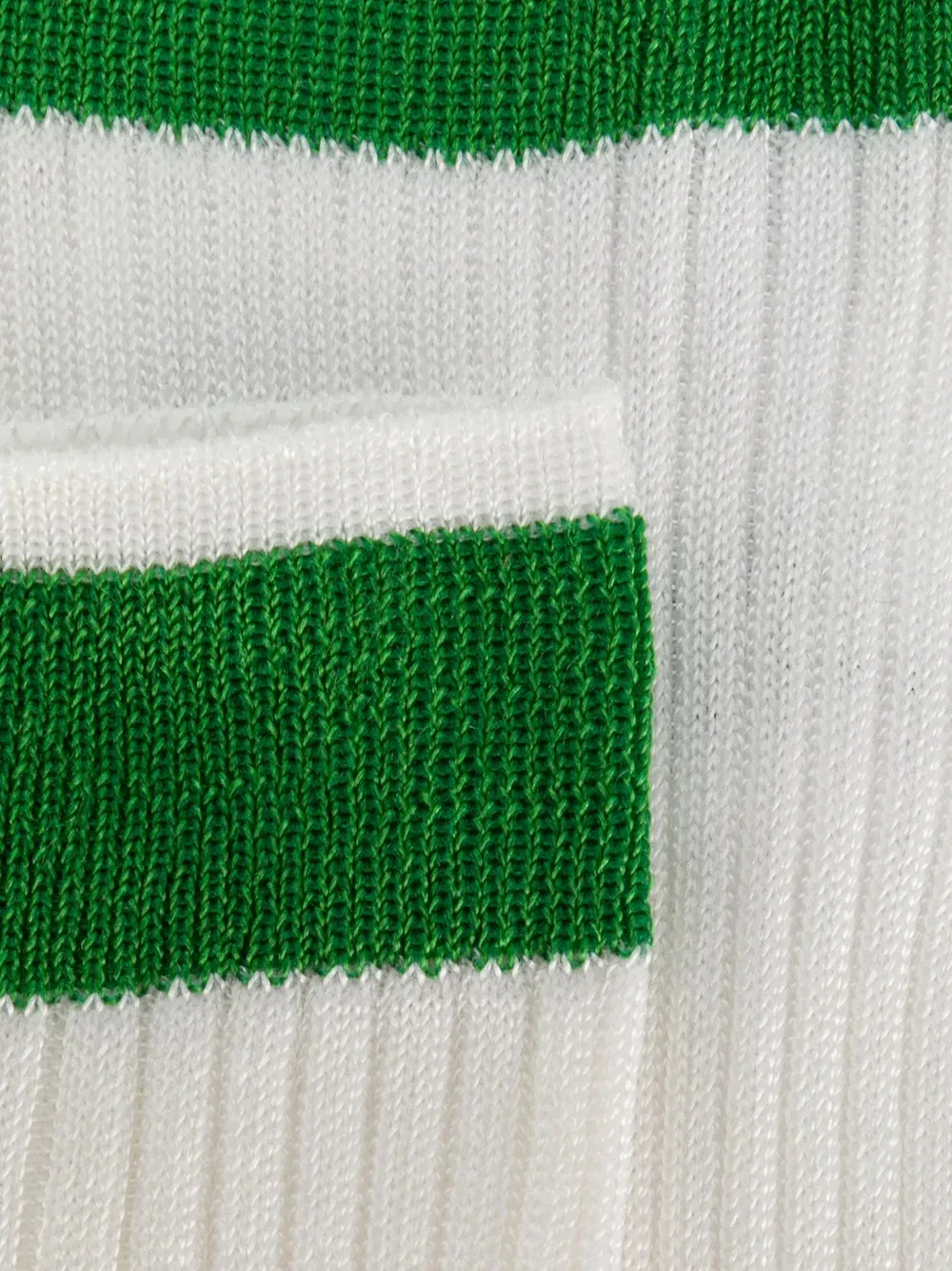 Valentino Garavani stripe detail socks Wit