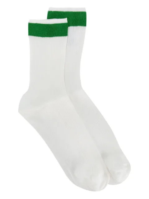 Valentino Garavani stripe detail socks