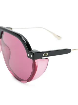 DiorClub M1U Gafas de sol efecto espejo rosa | DIOR