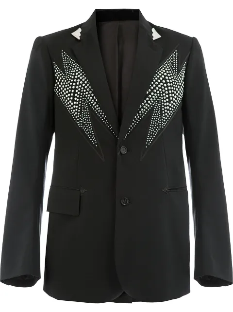 Takahiromiyashita The Soloist studded lightning bolt jacket