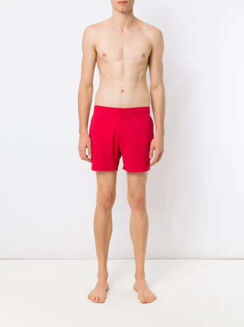 mid rise swim shorts