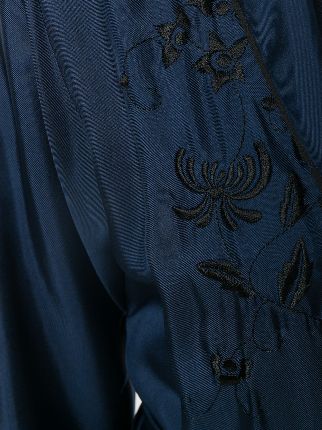 floral embroidered coat展示图