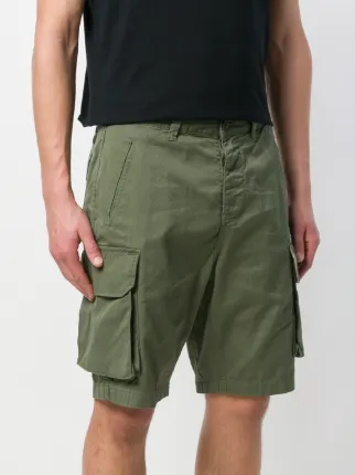 double pocket cargo shorts展示图