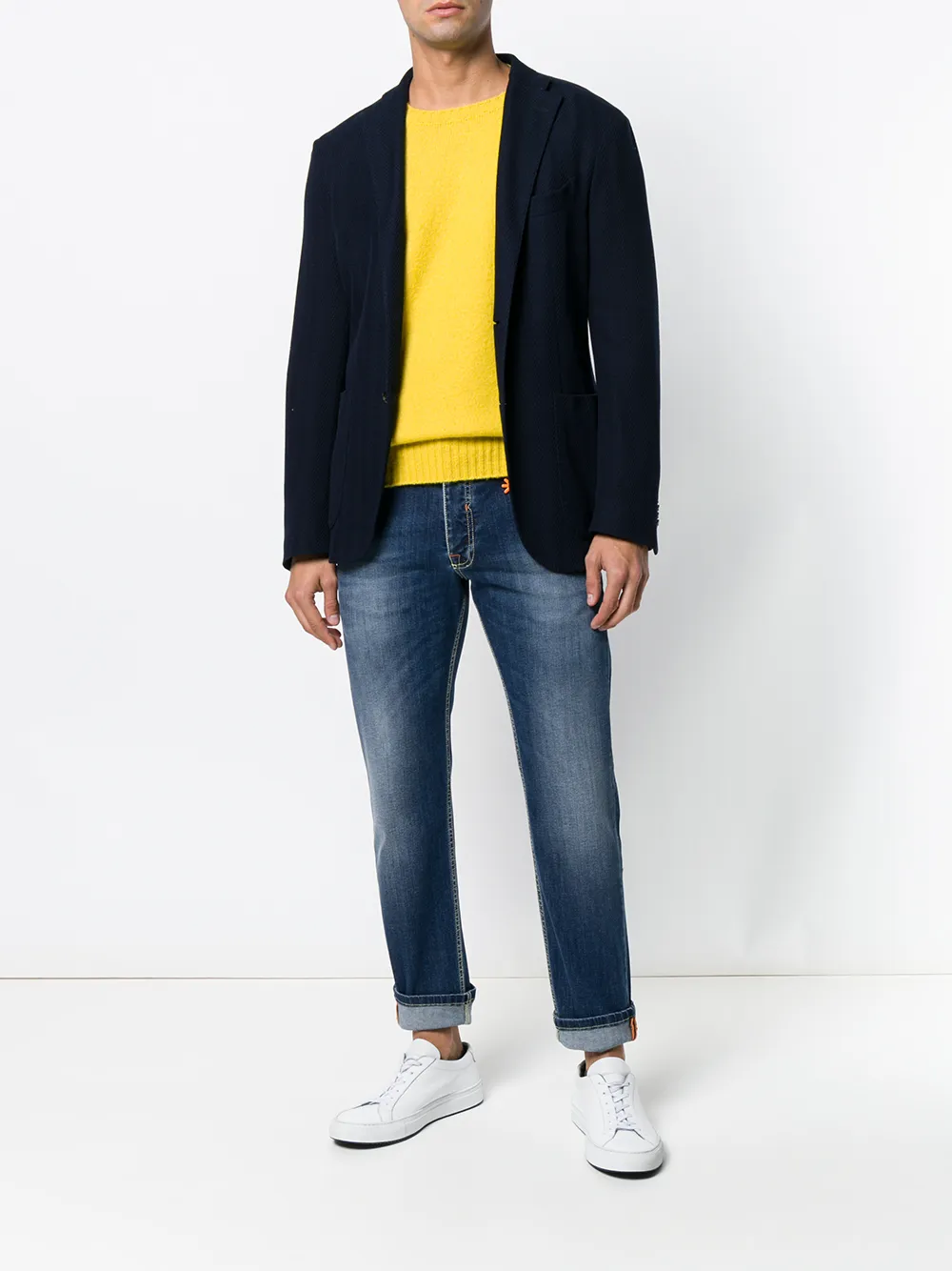 Manuel Ritz Slim-Fit jeans - Blauw