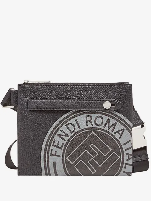 FENDI logoprint messengerbag