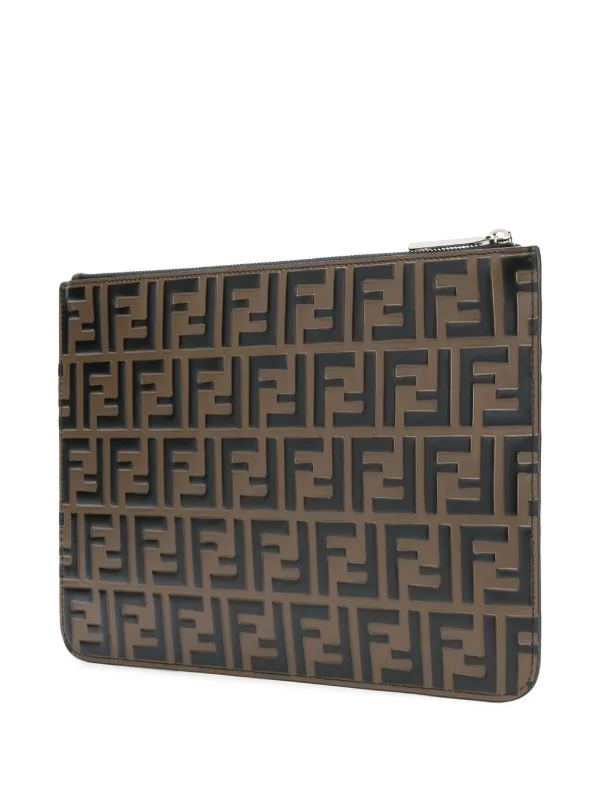 fendi logo pouch